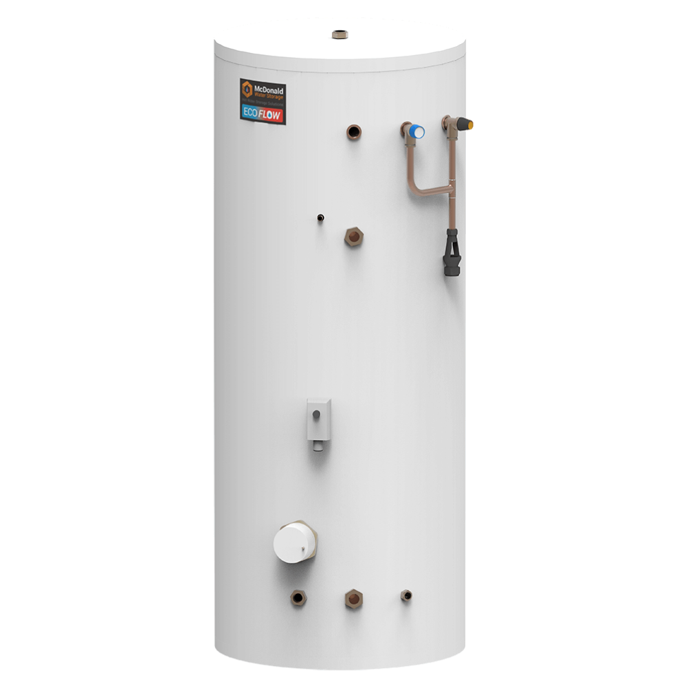 McDonald Water Storage standard air source heat pump cylinder