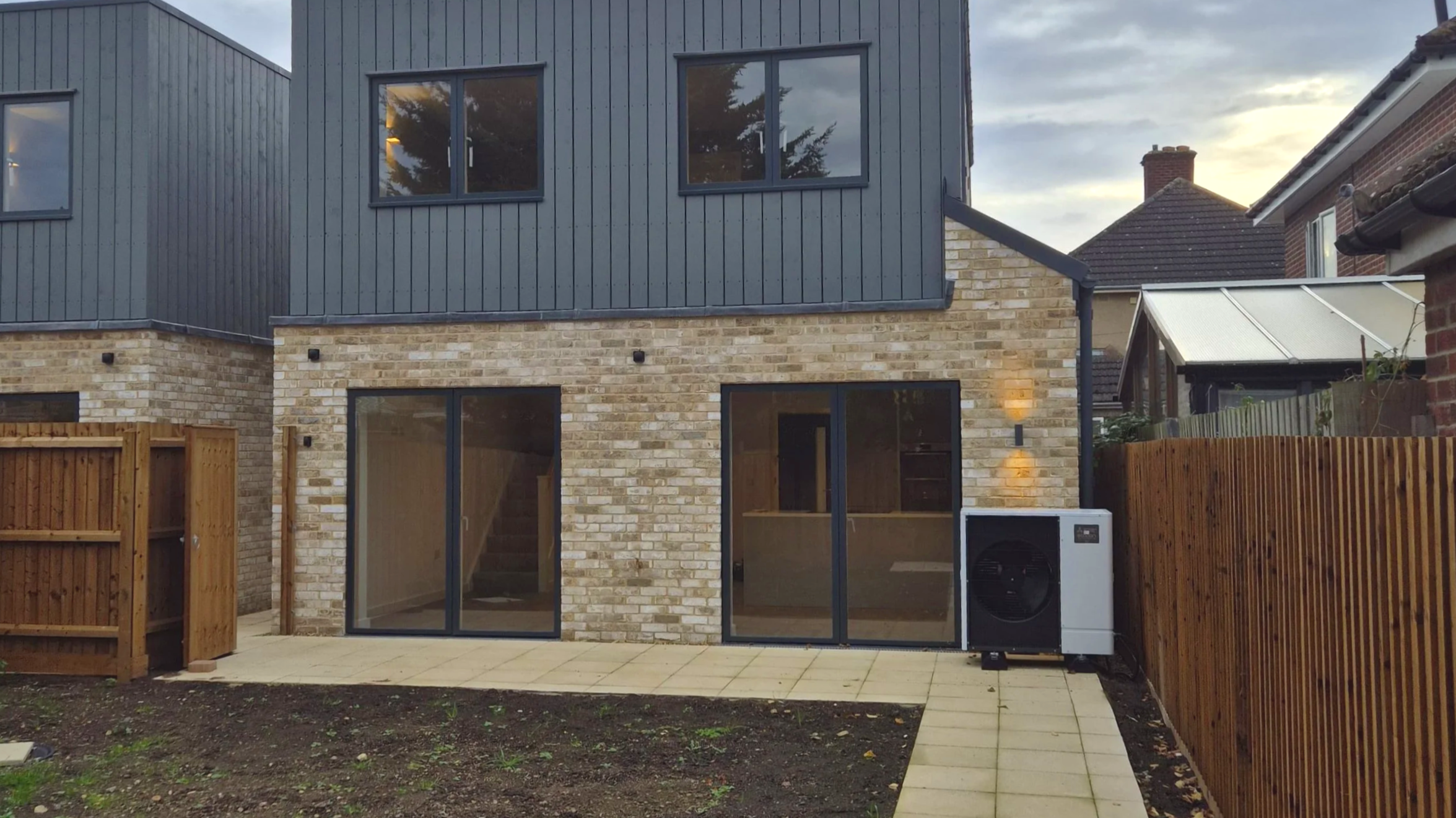 A Mitsubishi heat pump installation by one of our Installation Partners