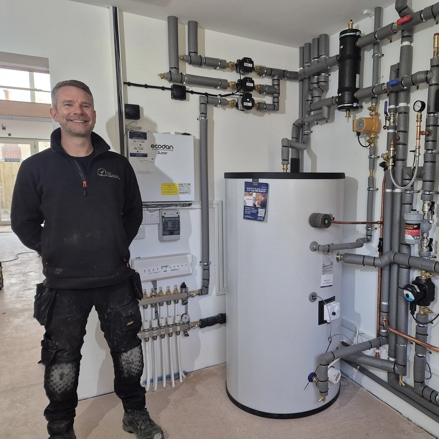 Adam from Eco Solutions Plumbing, an Alto Assured installer