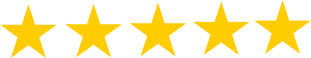 Five star reviews