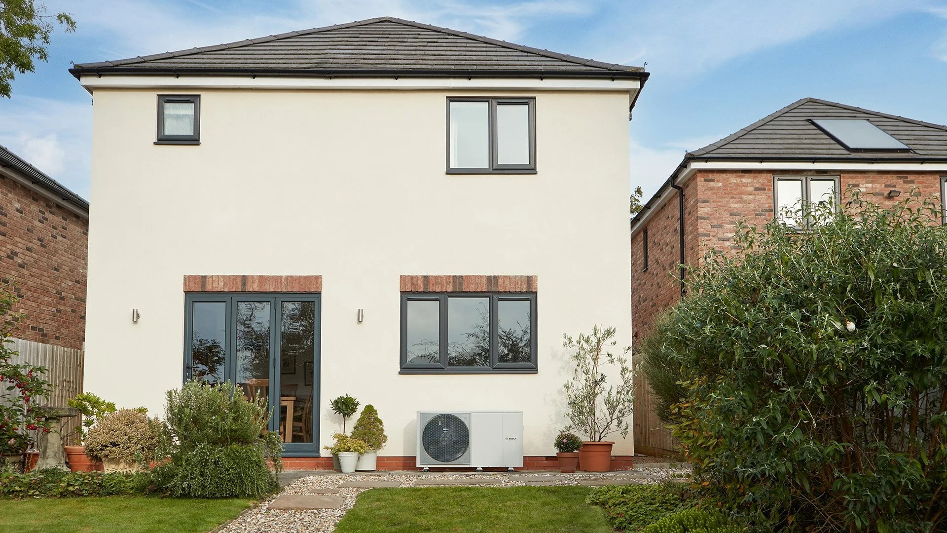 Eligible homes can have a Bosch Compress heat pump installed under the Boiler Upgrade Scheme 2026.