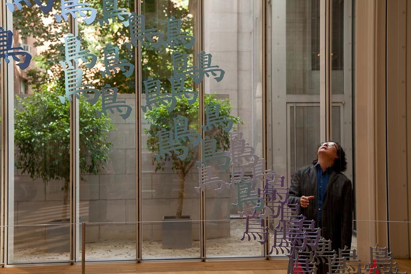 Xu-Bing-intalling-The-Living-Word-at-the-Morgan-Library.jpg