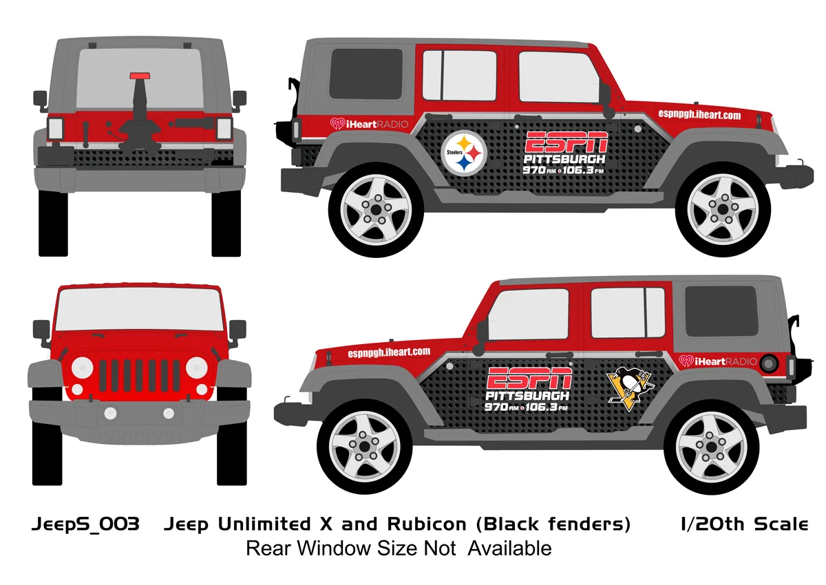 ESPN Pittsburgh Vehicle Redesign