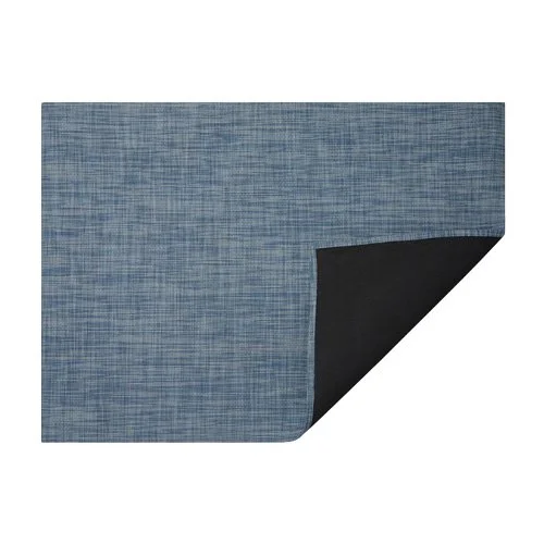 Chilewich Mini Basketweave Rug with refined woven detail, eco-friendly design for modern interiors.