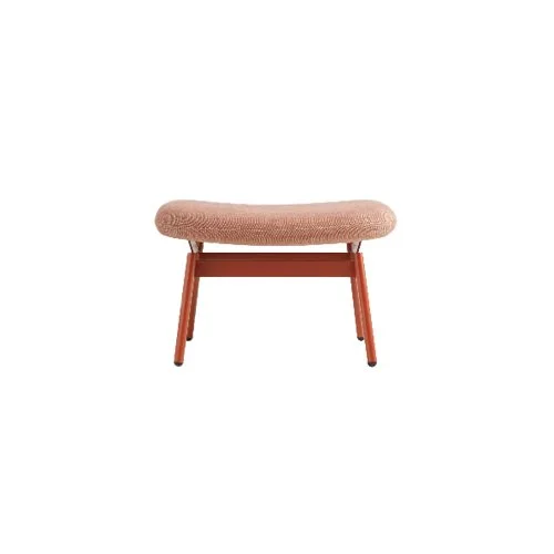 Minimalist Field Ottoman by Blu Dot, perfect for modular living spaces.