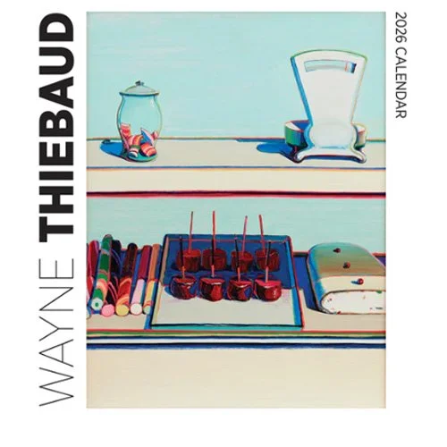 Wayne Thiebaud 2026 Wall Calendar featuring iconic paintings from the artist.