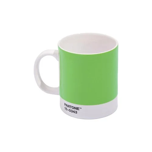 Greenery-Pantone ceramic mugs — official color collection for designers, artists, and collectors.