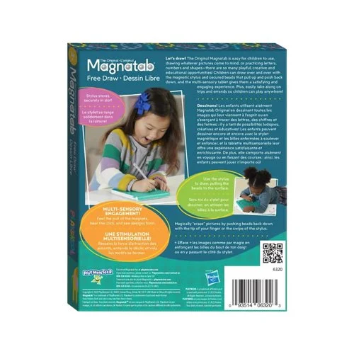 Hands-on magnetic drawing toy designed to support fine motor skills and creativity
