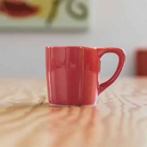 Modern 10 oz Rhubarb mug by NotNeutral — durable, stackable, and dishwasher-safe.
