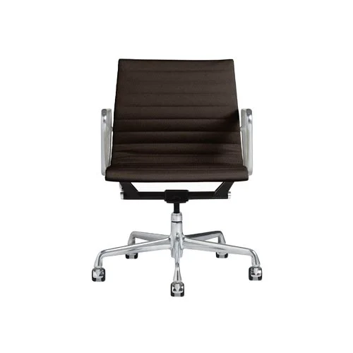 Side view of Herman Miller management chair with ergonomic form