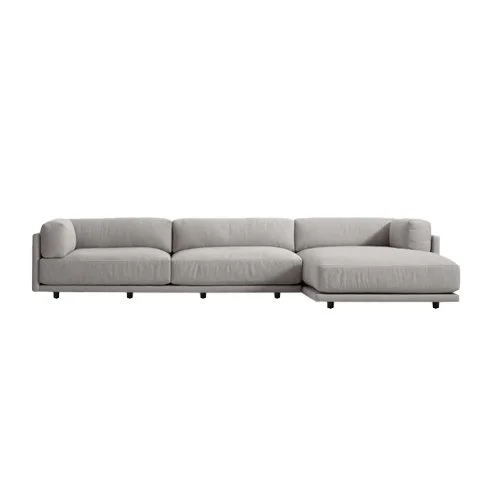 Oversized low-profile sofa with chaise from Blu Dot