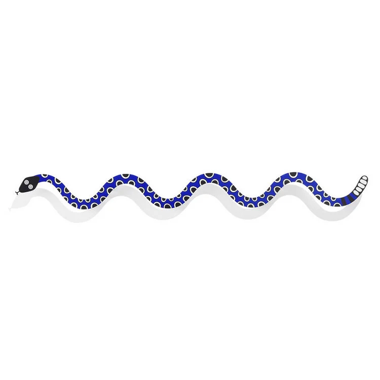 Alexander Girard Metal Wall Relief Magic Snake from Vitra, a bold midcentury design.