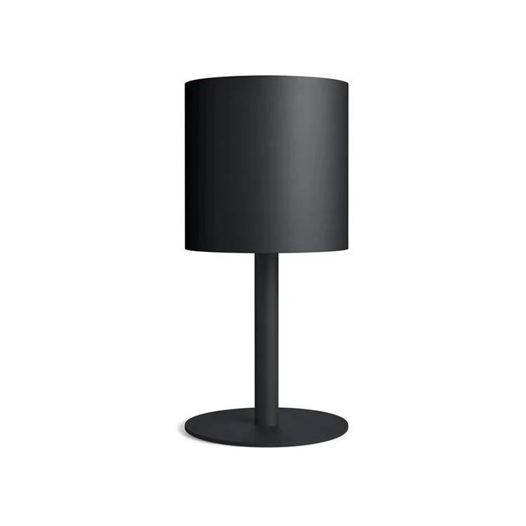 Blu Dot Plot Small Planter in Oblivion finish with modern powder-coated aluminum design.