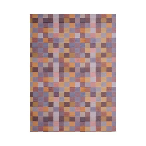 Indoor outdoor TerraStrand rug with slip-resistant latex backing and durable woven construction.