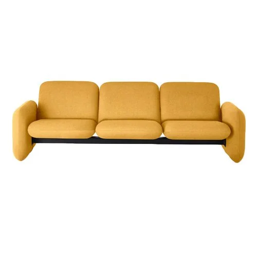 Chiclet-style sofa by Ray Wilkes for Herman Miller in two- or three-seat formats.