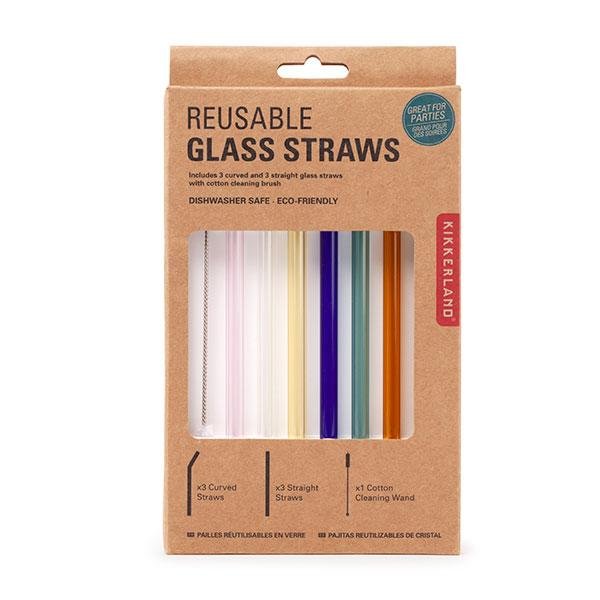 Reusable Glass Straws — Design Warehouse