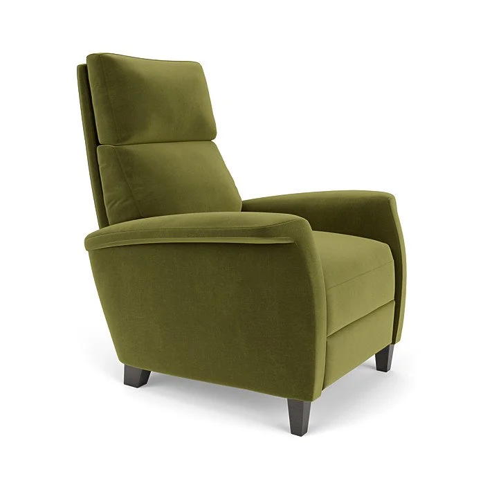Sleek, contemporary Felix Comfort Recliner with motorized and manual options for tailored comfort.