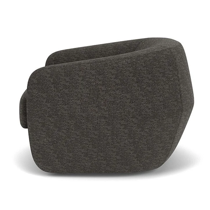 Customizable Berger Accent Chair by American Leather in leather or fabric.