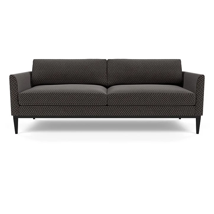 Sleek sofa with refined stitching and customizable base and upholstery. (Copy)