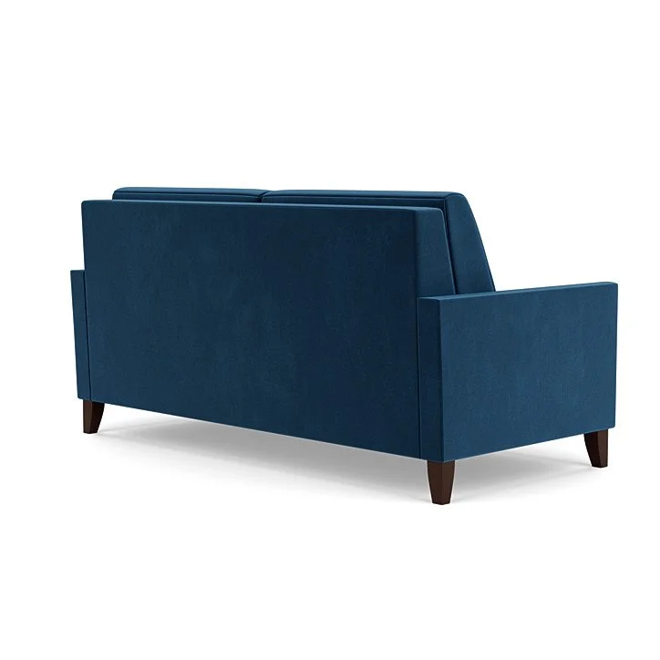 Premium designer sleeper couch with Tempur-Pedic mattress option and storage chaise.