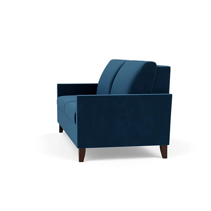 Harris Comfort Sleeper by American Leather – sleek convertible sofa with slim arms and modern profile.