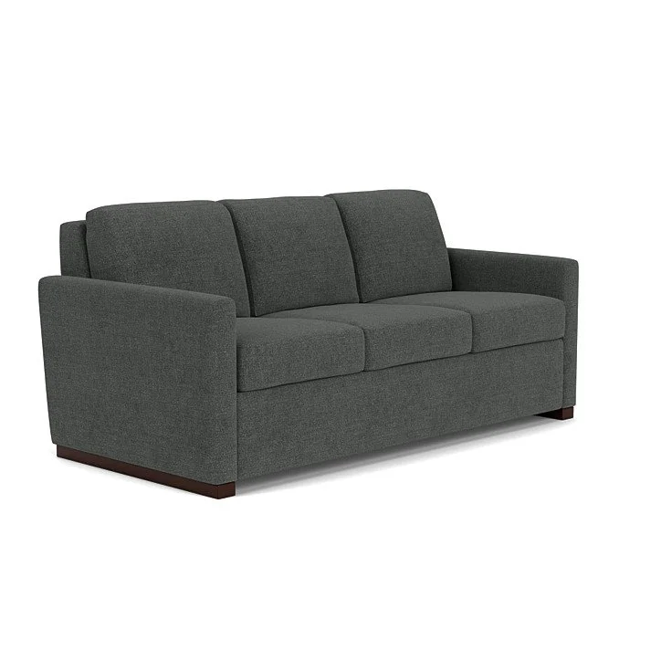 Customizable sleeper sofa with Tiffany 24/7 platform and zero wall clearance.