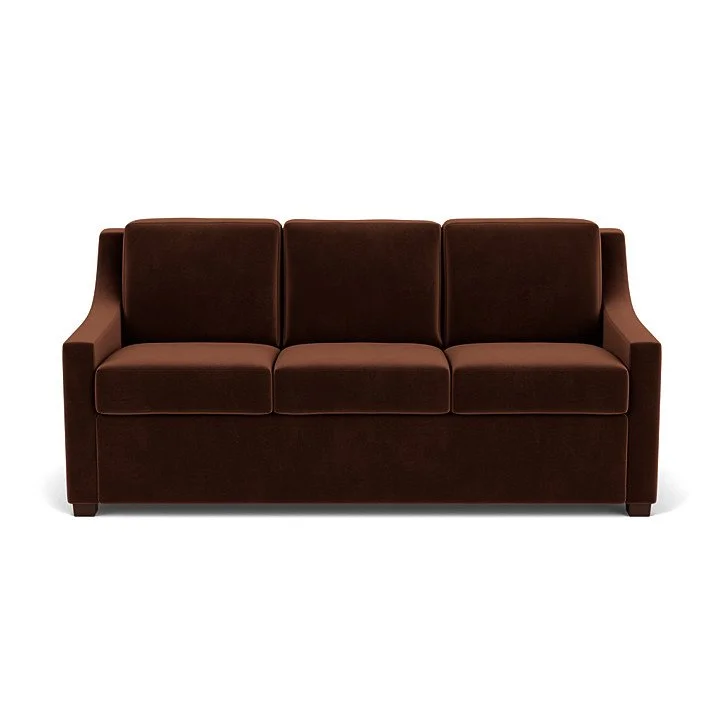 Perry Comfort Sleeper by American Leather – modern convertible sofa with slim arms and plush mattress. (Copy)
