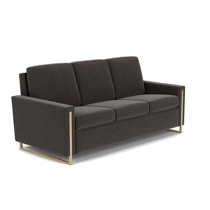 Customizable sleeper sofa with Tiffany 24/7 platform and zero wall clearance.