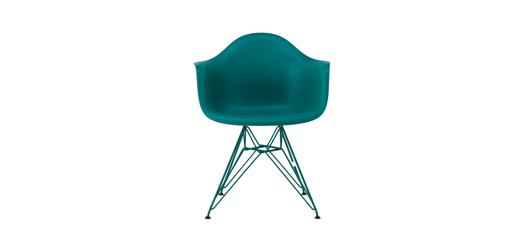 Molded Plastic Armchair Herman Miller x HAY – Mint Green — Design