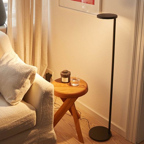 Modern aluminum floor lamp featuring engineered lensing and controlled light output. (Copy)