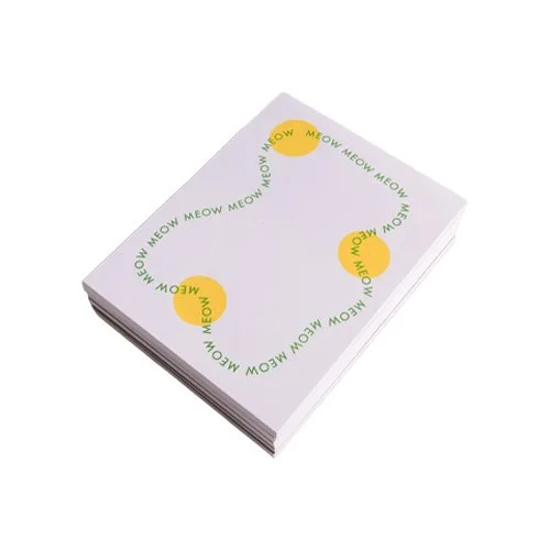 Mezzaluna Studio WordNotes notepads featuring Meow Meow design (Copy)