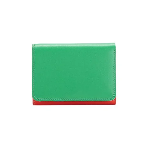 Mywalit medium tri-fold wallet in leather, RFID protected everyday wallet
