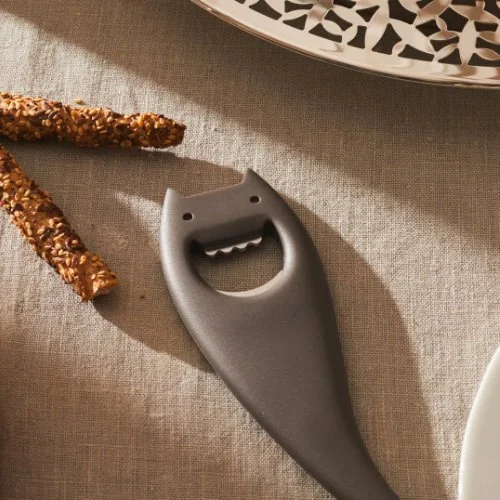 Designer bottle opener by Alessi – Diabolix in red and black, a collectible accessory with whimsical style. (Copy)