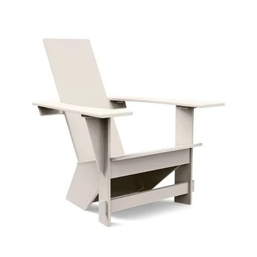 Weather-resistant HDPE chair featuring bold lines and vibrant outdoor-ready colors. (Copy)