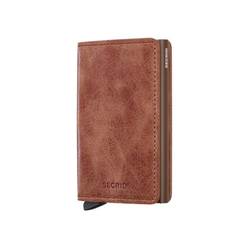 Secrid Slimwallet in multiple colorways, leather wallet with aluminum Cardprotector