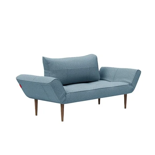 Zeal Styletto Daybed by Per Weiss for Innovation Living with Mid-Century modern style and adjustable side wings.