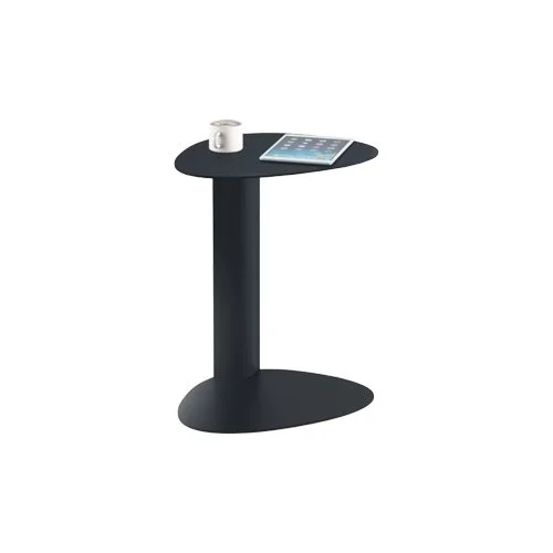 Bink 1025 side table by BDI with cantilevered design and powder-coated finish.