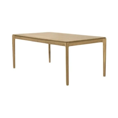 Bok Dining Table by Ethnicraft – modern solid wood table with sculptural legs and a timeless, minimalist silhouette.