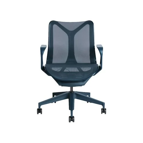 Low-back Cosm Chair by Herman Miller with breathable mesh and ergonomic frame