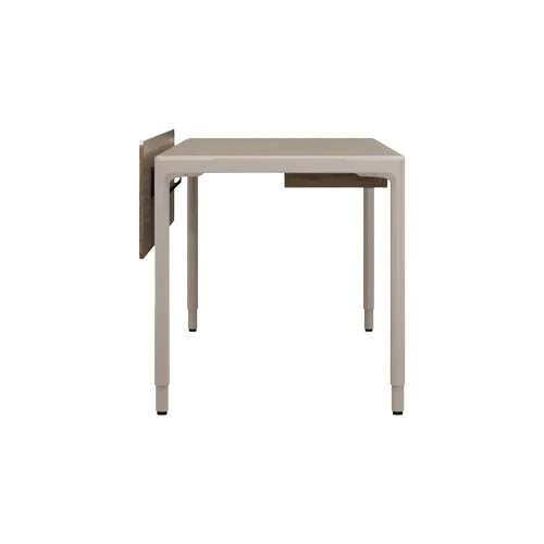 Warm dune-toned Luma desk with programmable lift and cable management for contemporary workspaces. (Copy)