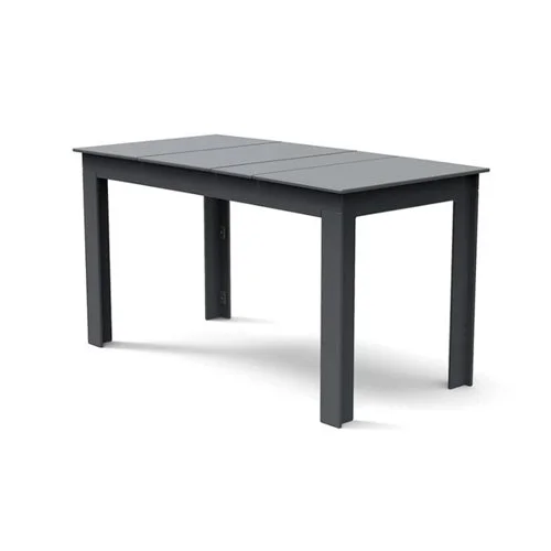 Lollygagger 56" Picnic Table with modern silhouette in durable recycled HDPE.