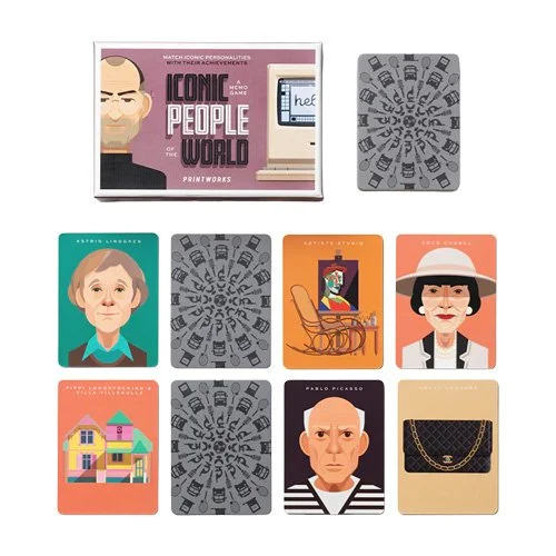 Printworks educational memory game focused on recognition and association