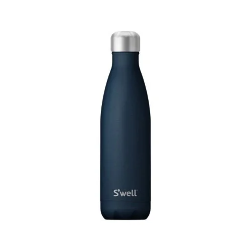 S’well Original Bottle 17 oz in Azurite with sleek stainless steel finish