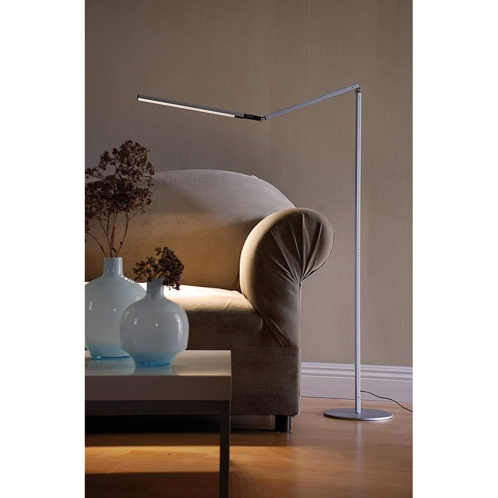 Z-Bar Gen4 Floor Lamp - Silver — Design Warehouse