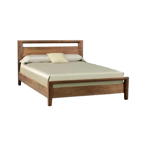 Mansfield Bed by Copeland, a modern solid wood platform bed crafted in Vermont.