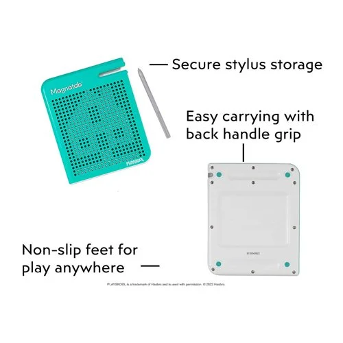 Magnetic drawing board by Playskool with stylus, mess free creative play for kids