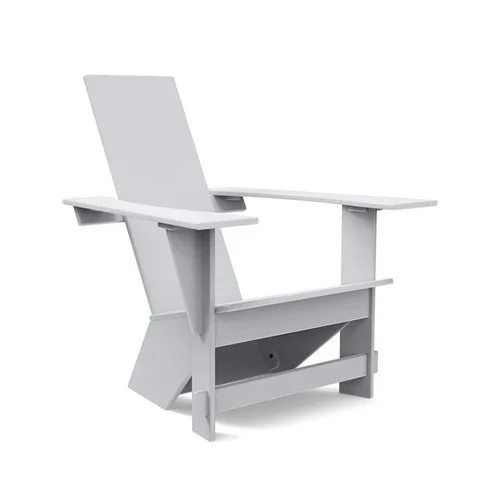 Sleek modern Adirondack chair by Loll Designs, crafted from recycled plastic. (Copy)