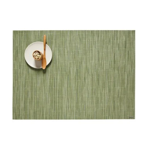 Chilewich Bamboo Placemat in standard size, a sustainable woven design for modern dining.