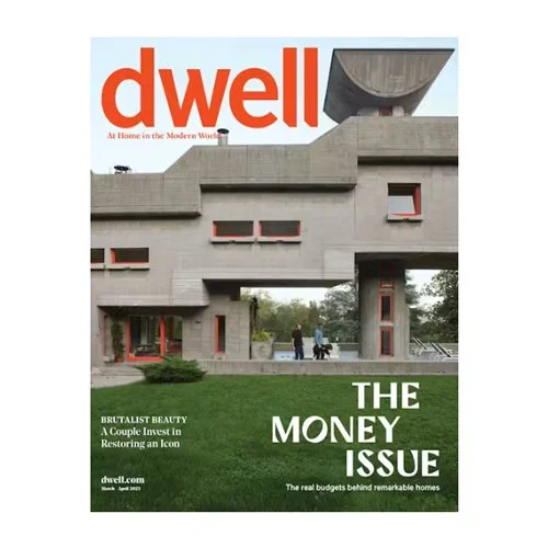 Dwell Magazine – a modern design publication featuring architecture, interiors, and sustainable living inspiration.