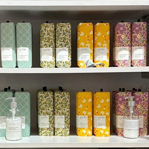 Botanical hand and body nourishment with goat milk and linseed, contemporary wellness staples